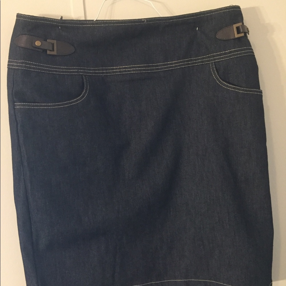 Denim skirt